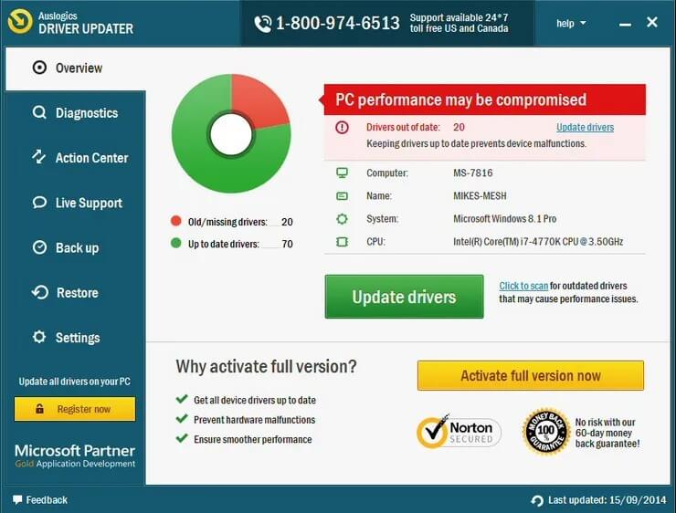 Auslogics Driver Updater 