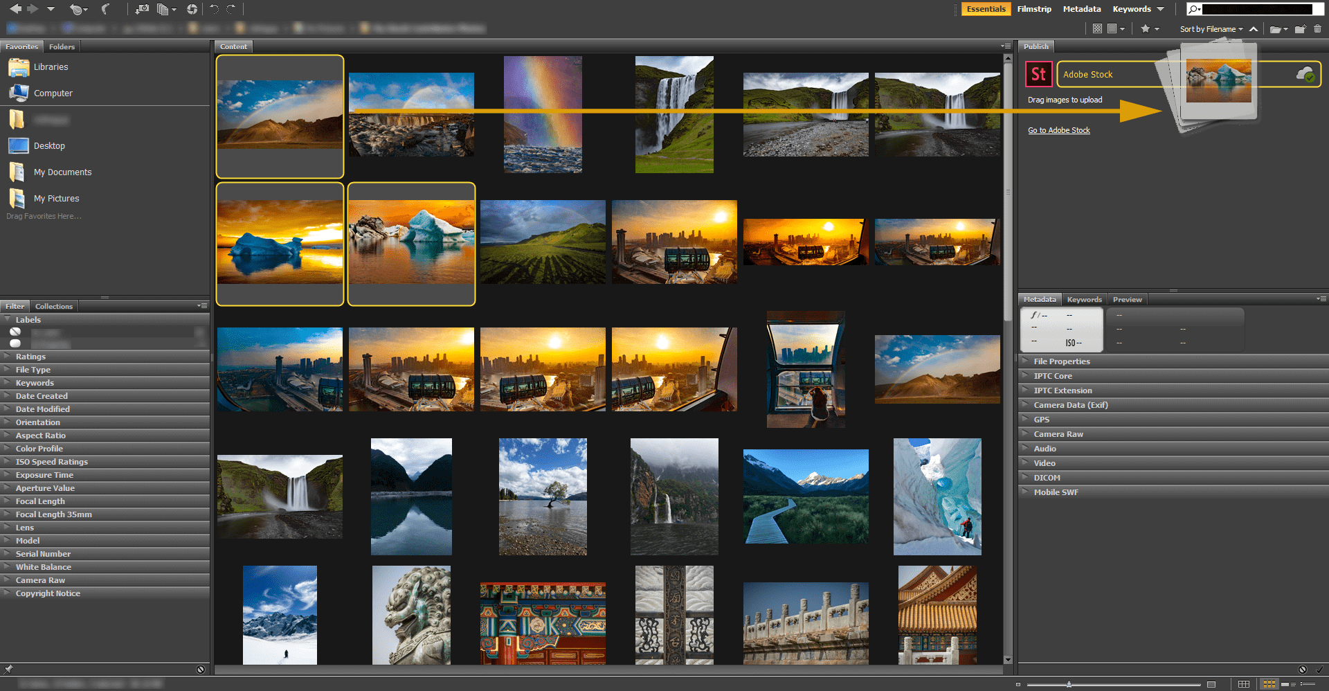 Adobe Bridge 2020: última versión gratuita para Windows.