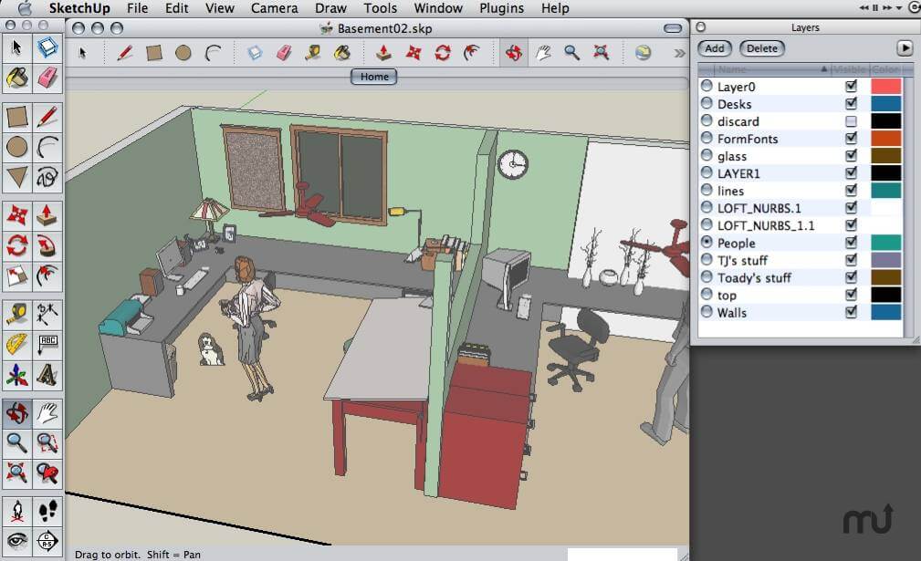 SketchUp Pro 2018 + Portable para Windows.